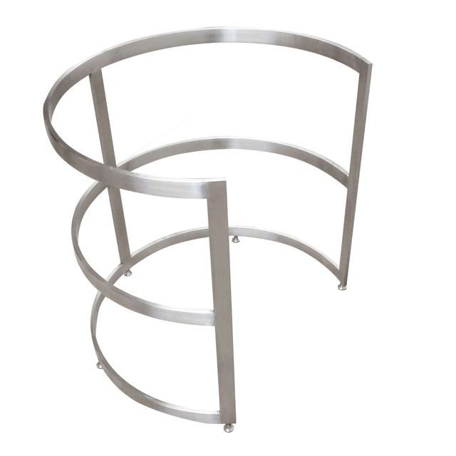 Europa table base by Custom Metal Home