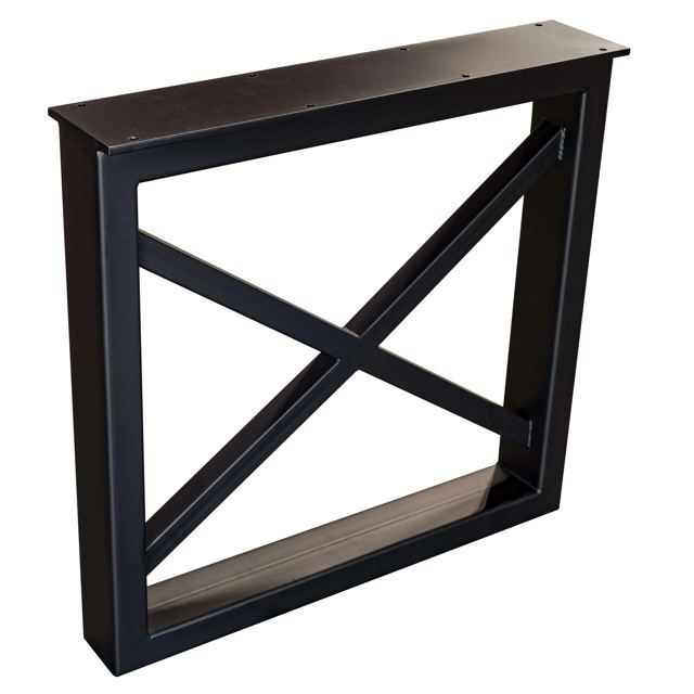 Lucia table legs by Custom Metal Home