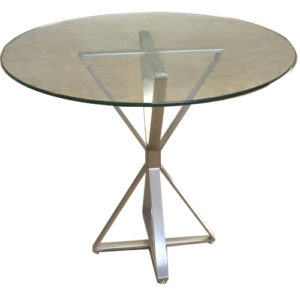 Artemis Triangular Table Base | Metal Triangle Table Legs